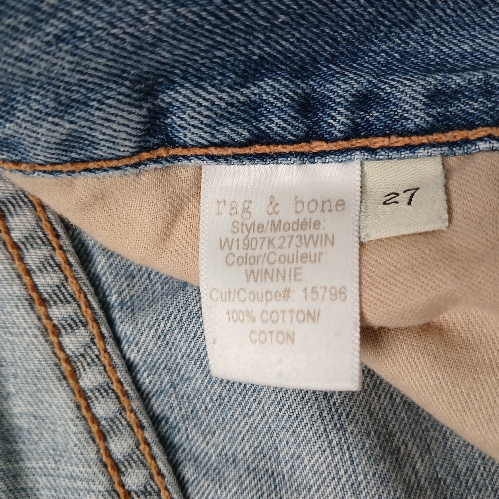 Rag & Bone Denim Shorts Size 27 - Picture 3 of 6